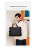Men's Large Capacity Golf Travel Bag - Foldable Sports Fitness Bag with Dry/Wet Separation
