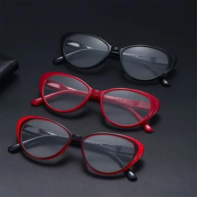 Stylish Eyeglasses Computer with Spring Hinges Reading Glasses Anti Glare UV Eyestrain Readers