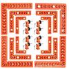 Takelablaze L-Shaped Right Angle Fixing Square, 12-Piece Set, 3/4/6 Inch Corner Clamps, Right Angle Woodworking Clamps, Crimping, Welding, Cutting, Wo