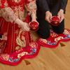 Wedding Kneeling Pads for Bride and Groom: Thickened Red Cushions for Tea Ceremony