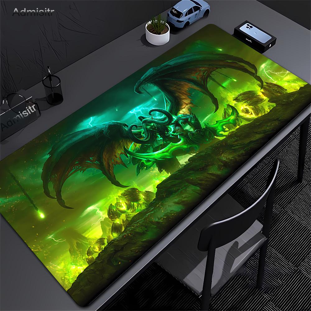 Anime Mousepad World of Warcraft Gamer Gaming Mouse Pad Pc Computer Accessories Desk Mat Xxl Game Mats Deskmat Office Mause Pads