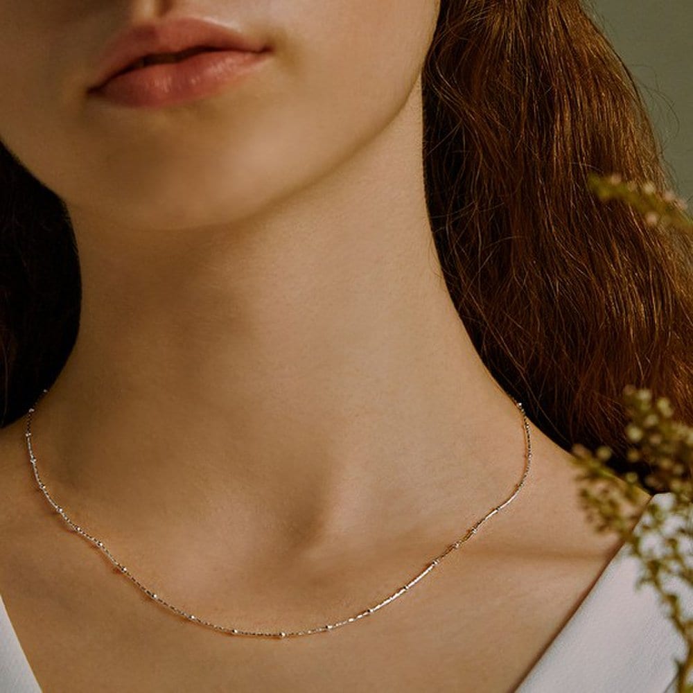 

[Привіт]Італійський ланцюжок-крапка White