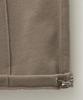 Seteo Cotton Elastic Waist Sweatpants Brown (Type A)