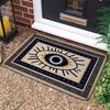 Inspirational Quote Floral Welcome Door Mat English Word Pattern NonSlip Rug for Entryway Bedroom Door Mat Home Decor