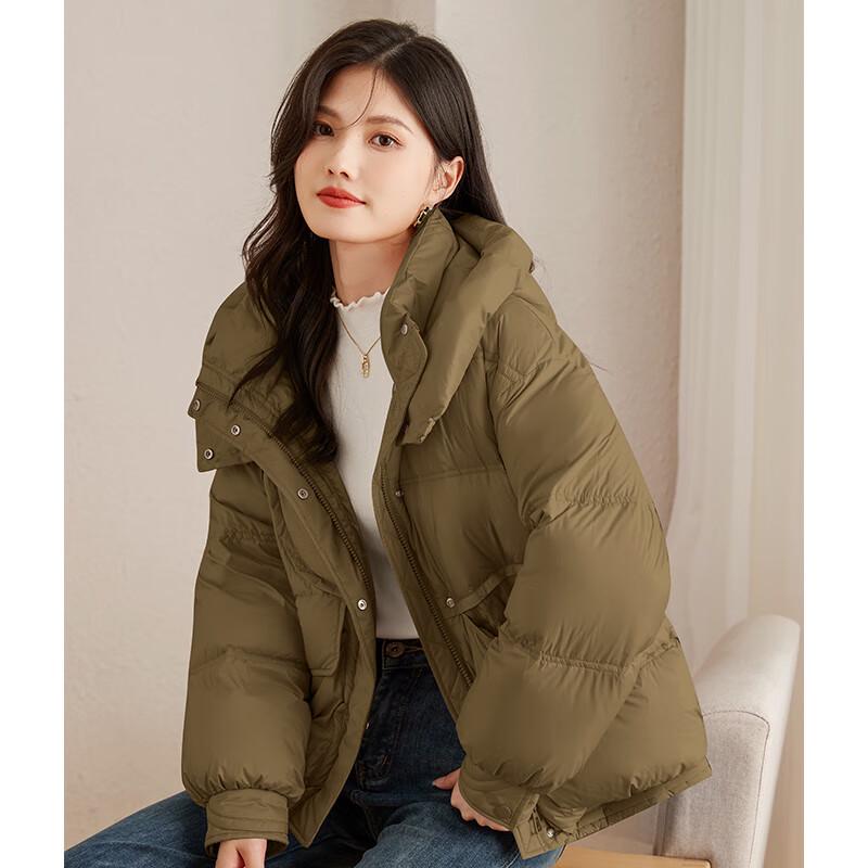 

Женская легкая пуховая куртка с капюшоном Yiliteng M