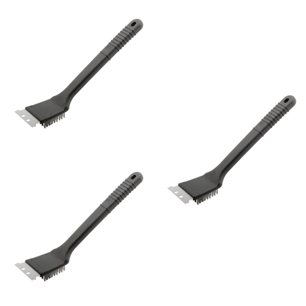 Tough And Long Lasting Barbecue Bbq Wire Cleaning Brush With Ergonomic Handle For Easy Use