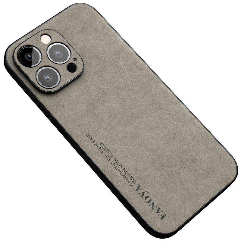 Case For iPhone 16 Pro Max 15 Plus 14 13 12 Mini 11 Luxury Leather Silicone Cover For iPhone16 Protect Shell Shockproof Bumper