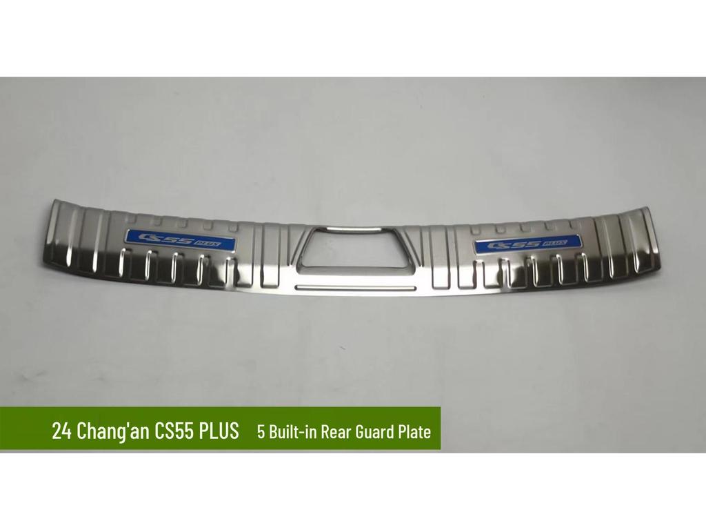 Changan CS55 PLUS 24 Rear Bumper Scuff Plate & Trunk Tailgate Decorative Strip Accessories