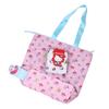 Cute Cartoon Kt Cat Storage Bag Lovely Foldable Print Shoulder Bag Handbag Creative Nylon Shopping Bag For Women Gifts