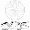 Heavy-Duty BBQ Wire Mesh Silver Grill Grid Sturdy Grill Net  Oven Charcoal Grill