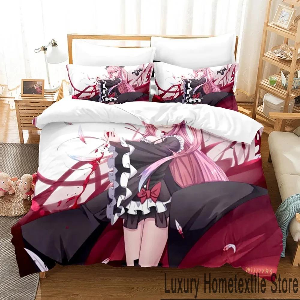 3D Print Anime Seraph of the end Bedding Set Boys Girls Twin Queen King Size Duvet Cover Pillowcase Bed boys Adult