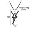 Witch's Test Heart Rhombus Anime Pendant Necklace - Gold, Versatile, Couple's Jewelry