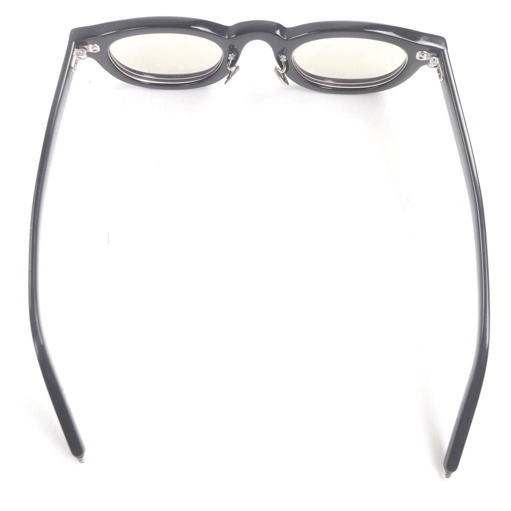 Great EYEVAN Glasses no.1 III Current product black mens Used