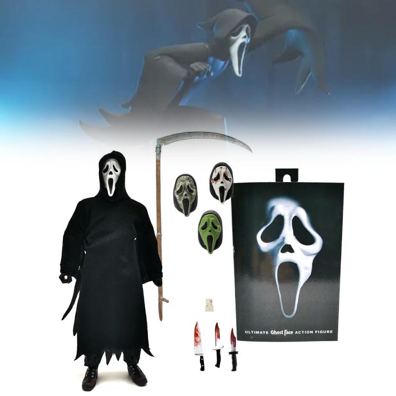 Scream Ghostface Premium Ghost Face Ultimate 7in Actionfigur Leker Modell