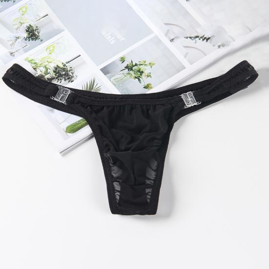 Men Underwear Sweat-absorbent Comfortable Non-Fading Summer Men G-strings Underpants for Male