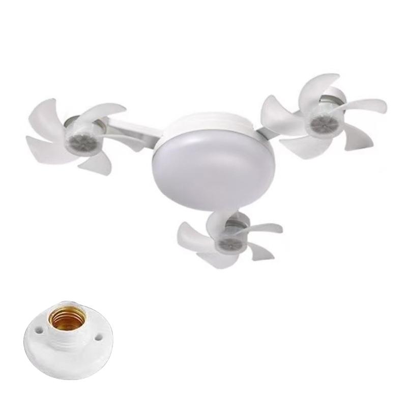 

Remote Controlled Ceiling Fan Ceiling Light with Fan Ceiling Fan LED Ceiling Garage Light Plastic Texture for Indoor Use