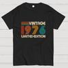 Vintage 1976 Limited Edition Cotton Summer Casual Cool Loose T-Shirt