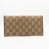 Used GUCCI Purse 346058 GG Canvas/leather Brown Bifold Wallet