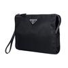 Prada Astuccio per Cosmetici in Re-Nylon Pochette da Uomo Nero 2NE7892DMH-F0002