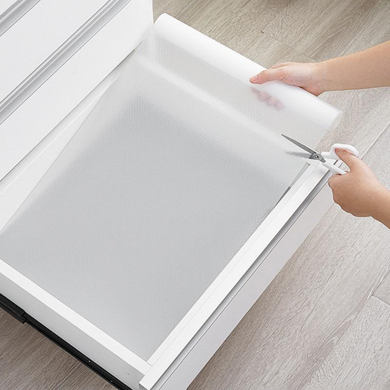 Cabinet Waterproof and Moisture-proof Mat Kitchen Countertop Mat Wardrobe Shoe Cabinet Mat Can Be Cut EVA Moisture-proof Mat