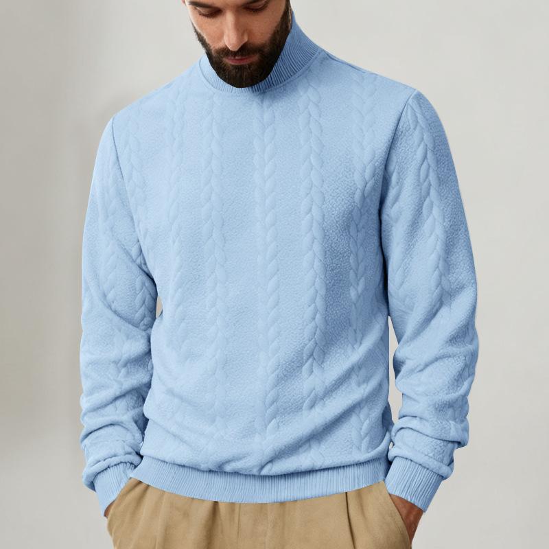 2025 New Autumn and Winter Large Size Solid Color Turtleneck Casual Bottoming Shirt