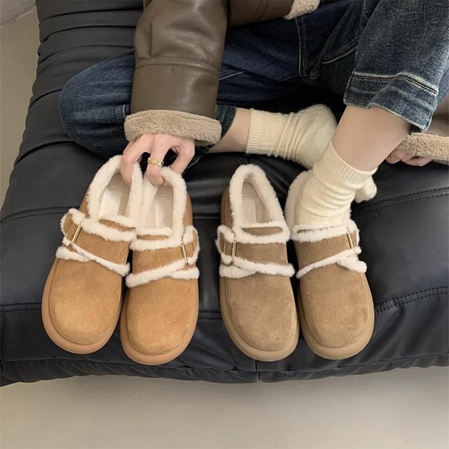 Women's Padded Plus Size Winter Warm Snow Boots Padded Lining Waterproof Ankle Boots Non-slip Outdoor Hiking Mountaineering Sports Boots