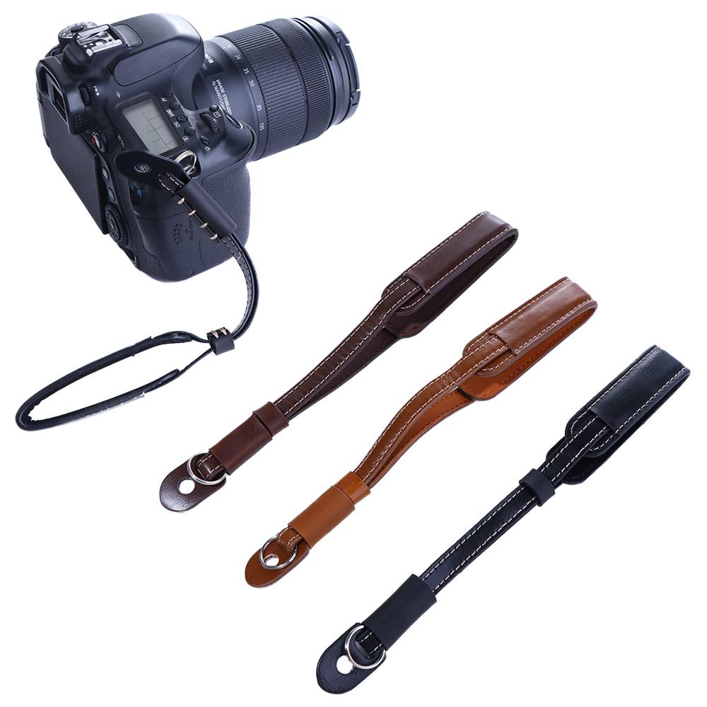 Belt Photographic Equipment Handmade Accessories Wristband Camera Wrist Strap PU Leather Lanyard Camera Strap Camera Hand Strap