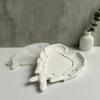 Wing Love-heart Silicone Mould Feather Dish Plaster Resin Mold  Drip Mould Crystal Epoxy Mold for  Craft