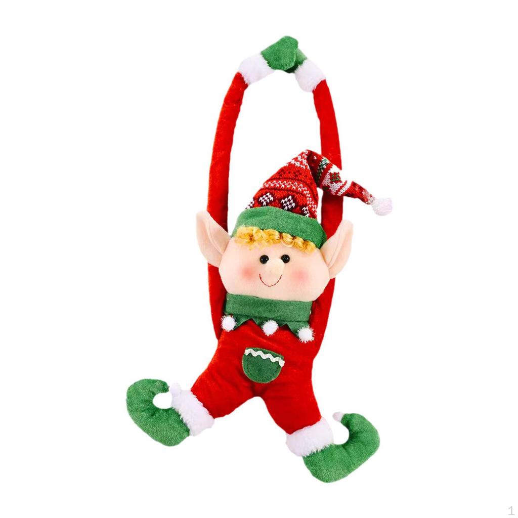 Adorable Doll Curtain Buckle Christmas Decoration Festive Holder Versatile Tieback