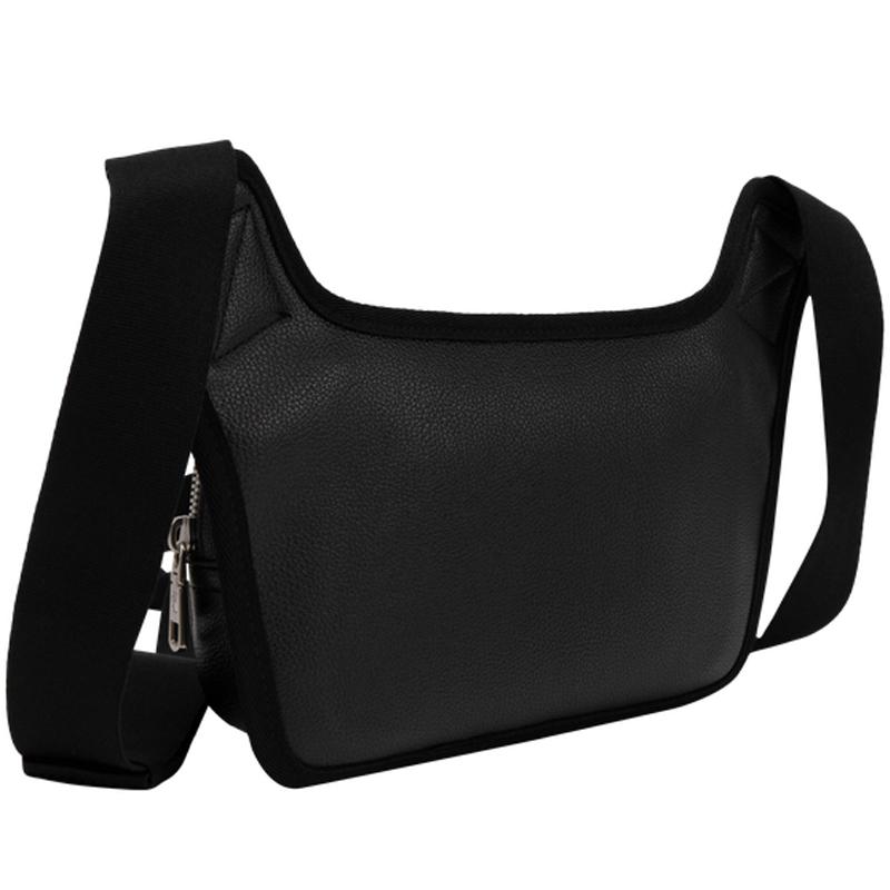 New CALVIN KLEIN Synthetic Material Shoulder Bag, Crossbody Bag Men's Black HH3824-001