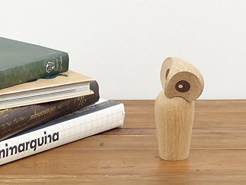 (hej!und) Paul Anker Hansen Eulen-Reproduktion (Natürlich) / Objekt Figur Nordische Waren