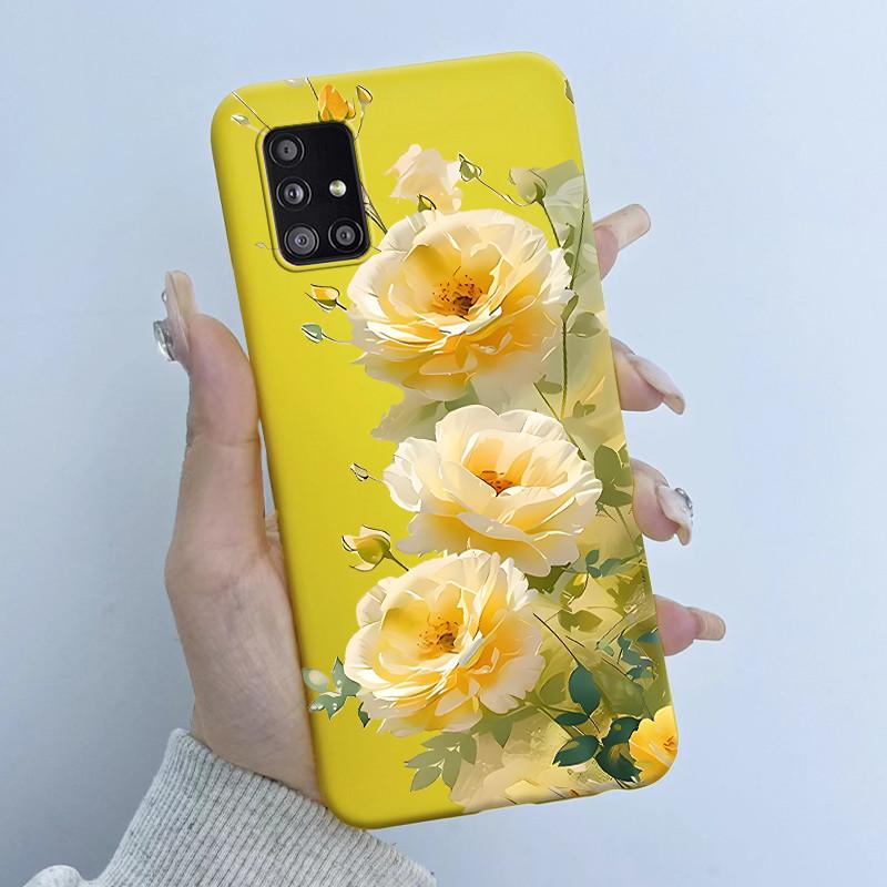 For Samsung Galaxy A51 A71 5G Phone Case Butterfly Girl Soft Silicone TPU Back Housing SM-A516B A516N A516V A716V A716U Covers