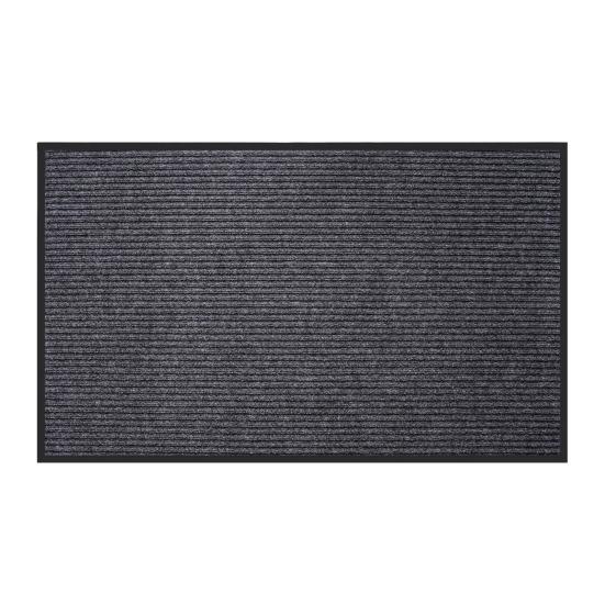 Heavy-Duty Doormat Absorbent Entrance Rug Floor Mat with Waterproof Rubber Backing Non-Slip Mud Dirt Catcher Commercial Doormat