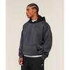 Gymshark Collegiate Tech Hoodie Onyx Grey A4c9m Gb7n