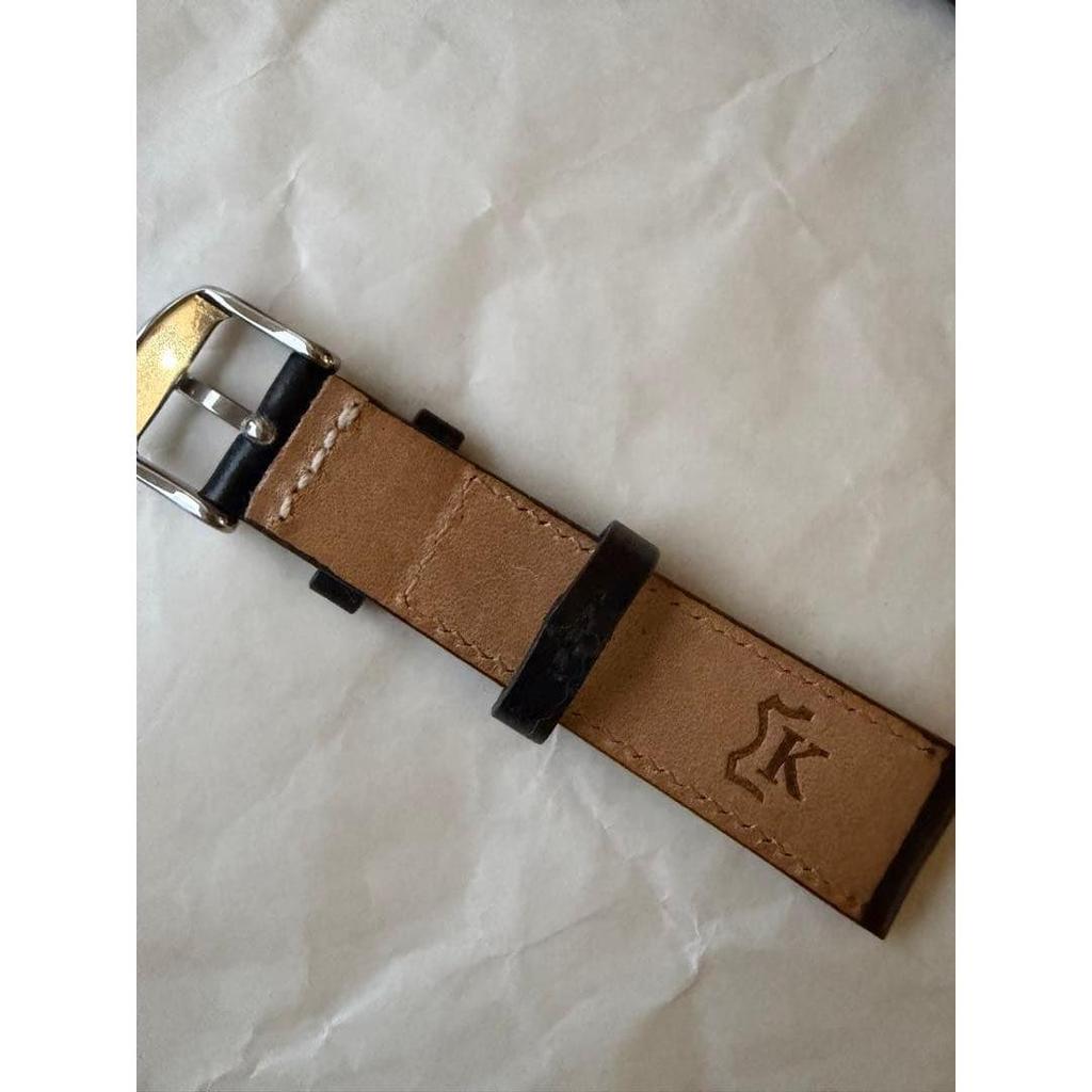 Used [New] KREIS Cordovan Watch Strap Black