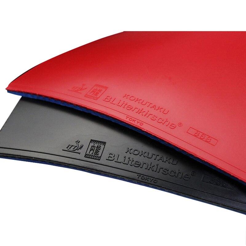 ITTF Standards Table Tennis Racket Rubber, Fast Break Professional Pimples-in KOKUTAKU BLUE RAY Internal Energy Sponge Cover