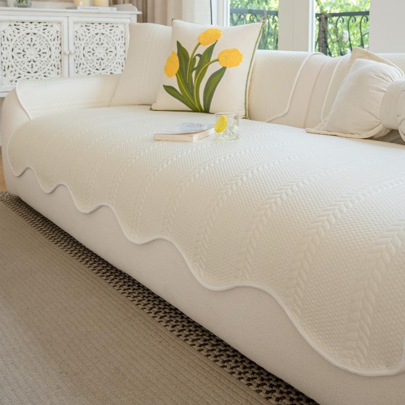 Summer Cooling Sensation Sofa Cover  New Summer Ice Silk Cooling Mat Direct Exhaust Type Sofa Cushion Anti-Slip Sofa Cover