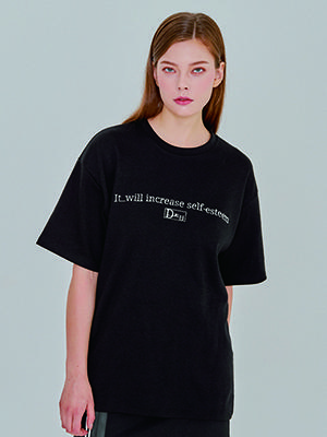 D So H Logo T-Shirt [Black] Black/Free