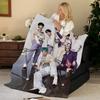 Music P-P1Harmony Throw Flannel Blanket, Soft Warm, Durable & Washable cute Cool