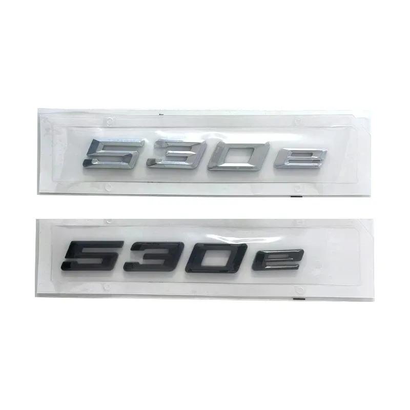 ABS Car Trunk Logo Emblem Letters Sticker For BMW 318e 320e 325e 328e 330e 335e 520e 525e 530e 535e 540e E46 E36 E90 E39 E60 F10