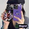 HSR Acheron Glass MagSafe Mobile Phone Case for iPhone 17 16 15 14 13 12 11 Air Pro Max Plus Mini Colorful Cover