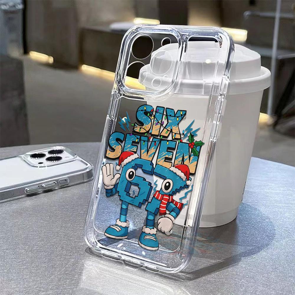 Bold Number 67 Graphic Phone Case For Samsung Galaxy S26 S25 S24 S23 S22 S21 S20 FE Note20 Note10 Edge Plus Ultra Lite 5G Cover