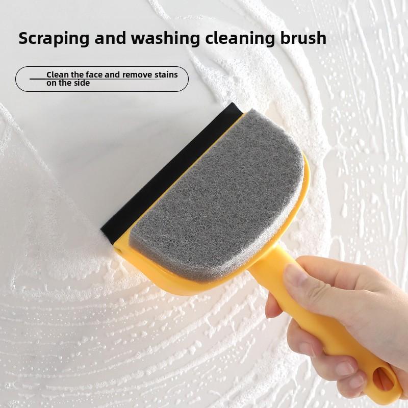 Double Sided Window Cleaner Squeegee, Glass Wiper Cleaning Tool for Home