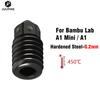 For Bambu Lab A1 Accessories Bambu Lab A1 Mini Nozzle Kit Brass Hardened Steel 0.2 0.4 0.6 0.8 For Bambulab A1 Upgrade Hotend