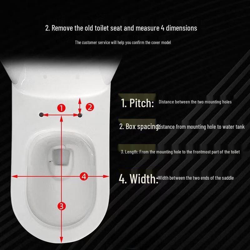 Thickened Urea-Formaldehyde Toilet Seat