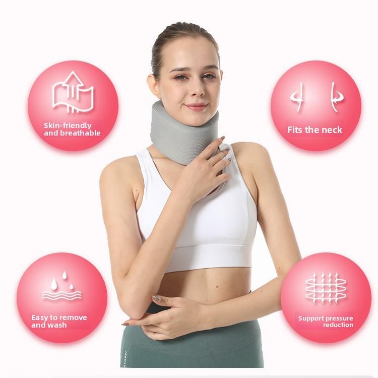 

Поддержка шеи Против наклона шеи Ортезы Утолщенная губка Тракционный артефакт Фиксированная поддержка Шейный отдел позвоночника Защита шеи Накладка на шею L