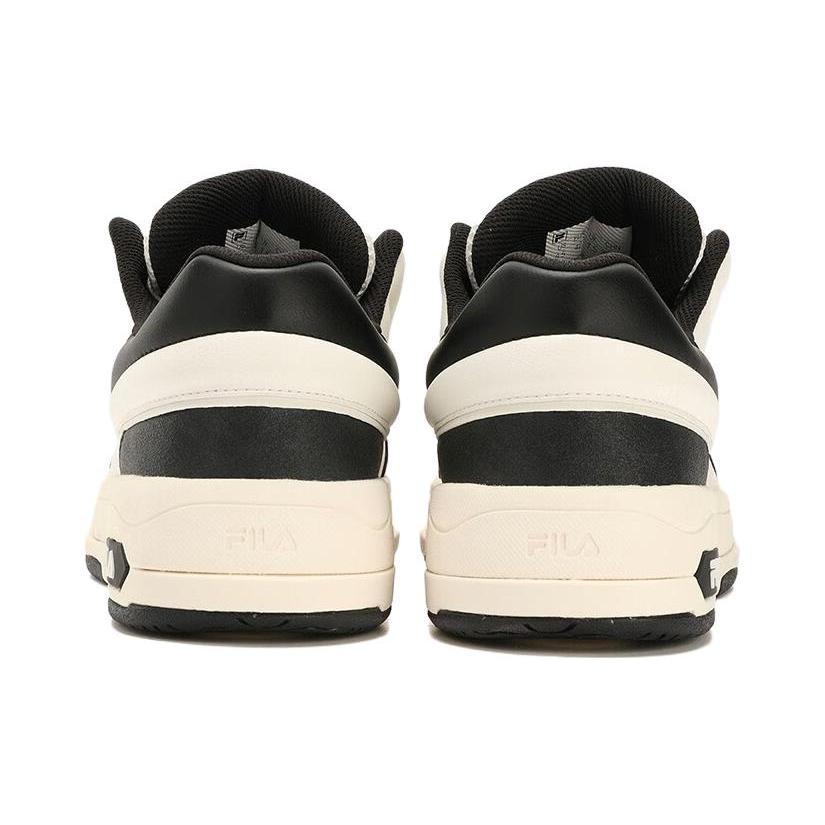 FILA Mix Low Skate Shoes 'Cream White Black' Women's F12W324203FWV