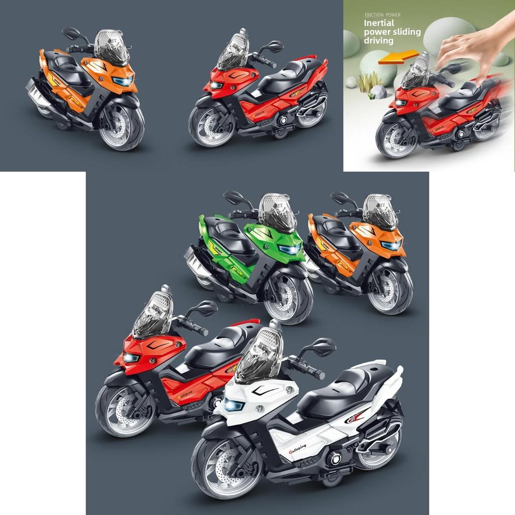 Childrens Plastic Motorcycle Model With Sound Light Music For Sensory And Motor Skills