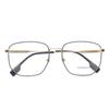 B1352-D 1318 (55) Black and Gold Glasses