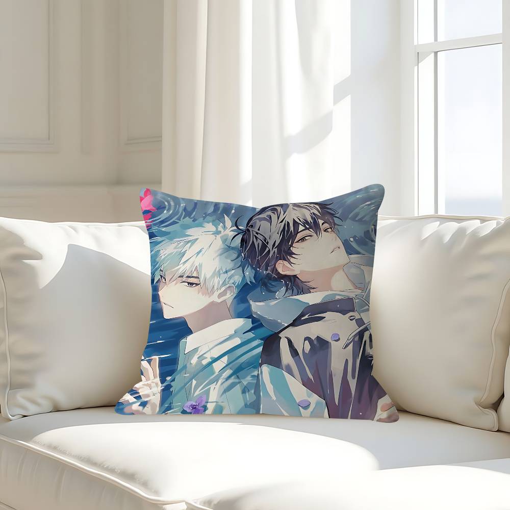 L-Link Anime ClickS Pillow Case Removable Washable Cushion Cover – All-Season Soft Linen